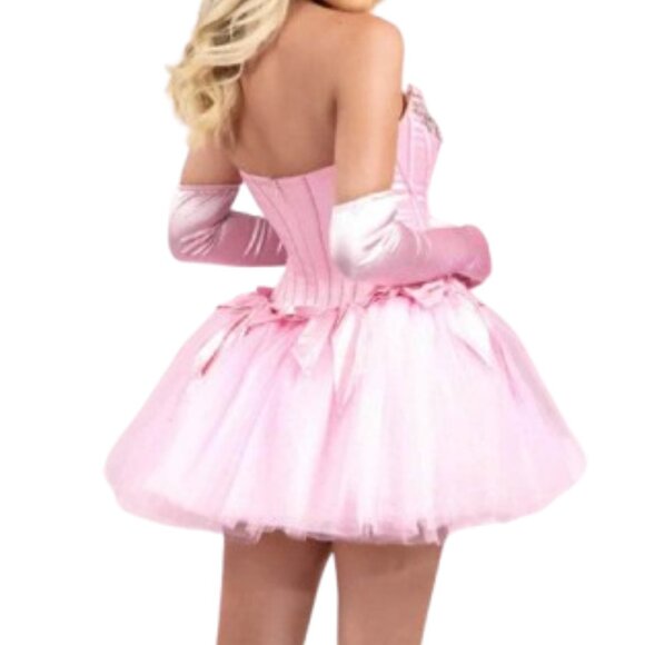 Portia and Scarlett PS25516 Cocktail Dress White Size 4 - Picture 2 of 4